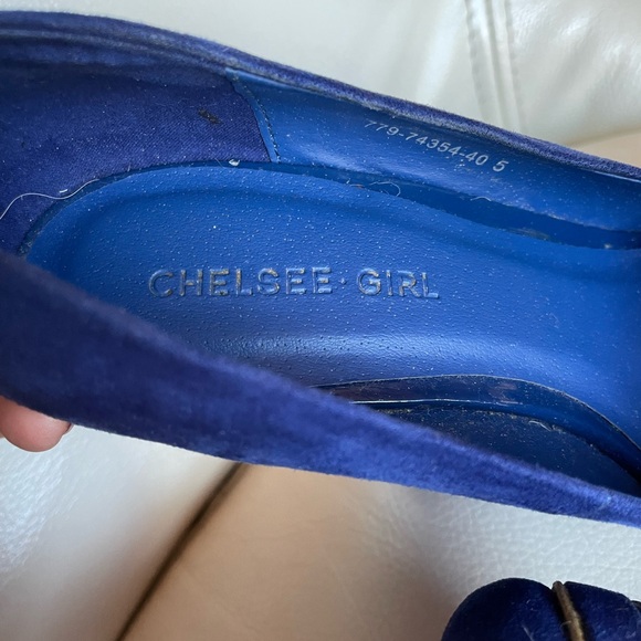 Suede wedge ankle wrap - Picture 3 of 5